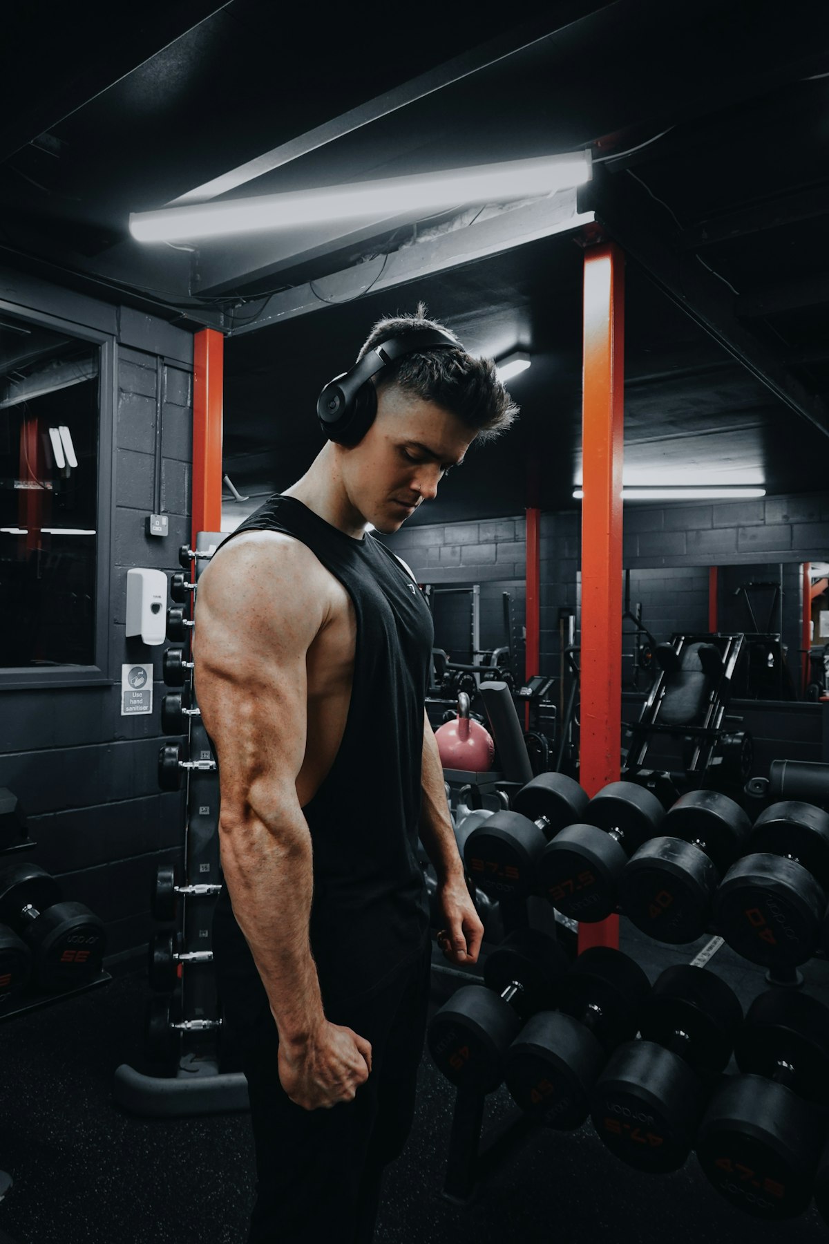 Strength training with free weights